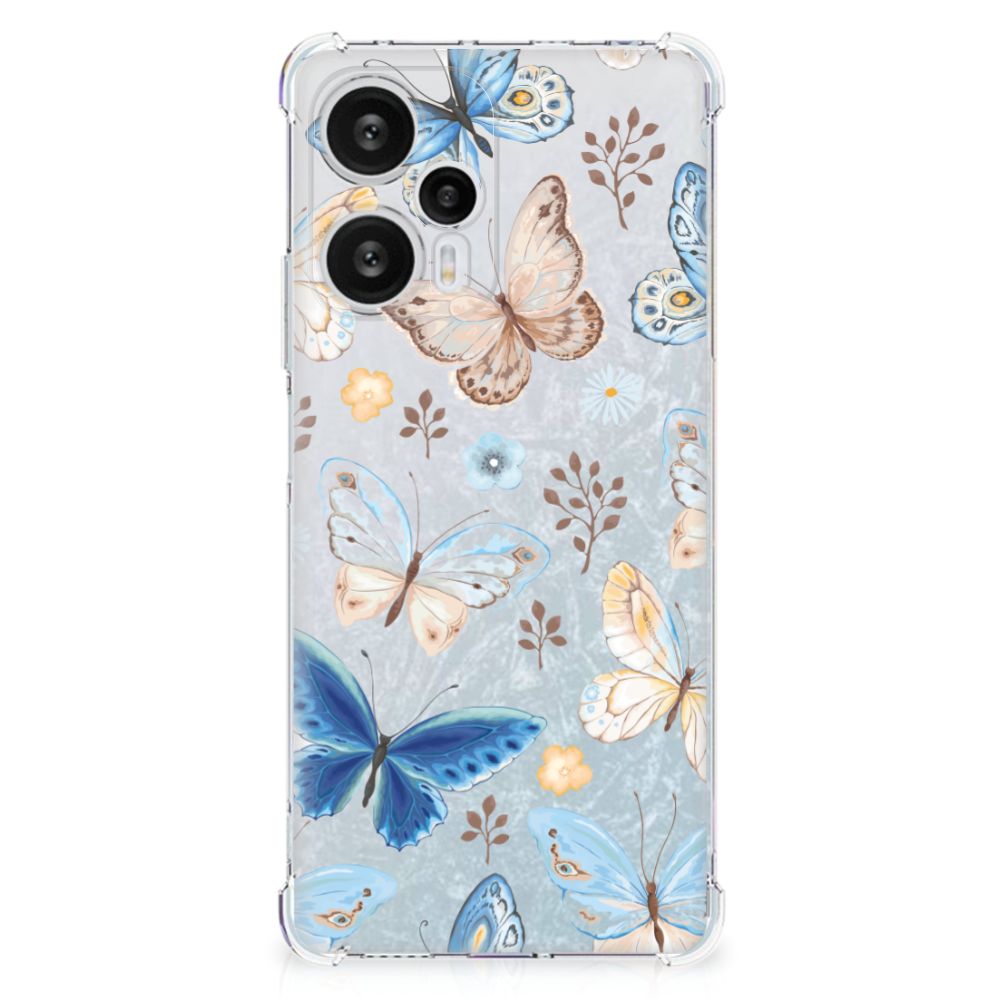 Case Anti-shock voor Xiaomi Poco F5 Vlinder B2C Telecom