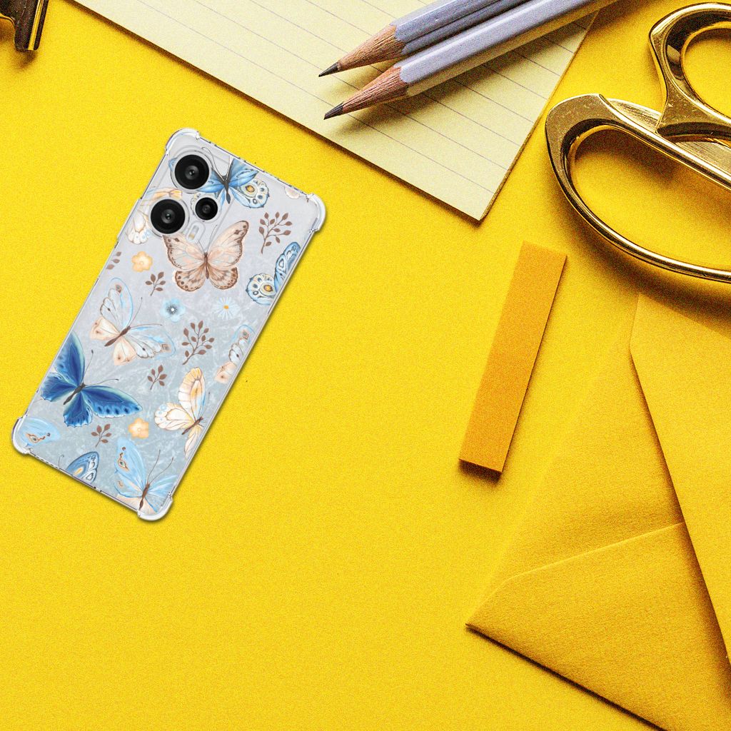 Case Anti-shock voor Xiaomi Poco F5 Vlinder B2C Telecom