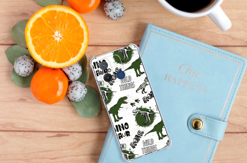 Case Anti-shock voor Xiaomi Redmi 12C Dinosaurus B2C Telecom