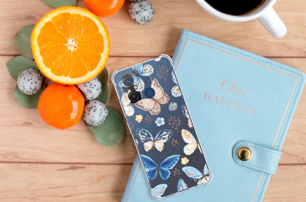 Case Anti-shock voor Xiaomi Redmi 12C Vlinder B2C Telecom
