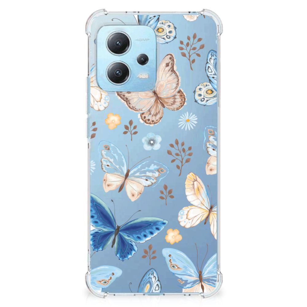 Case Anti-shock voor Xiaomi Redmi Note 12 5G Vlinder B2C Telecom