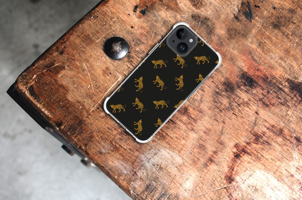 Case Anti-shock voor iPhone 15 Leopards B2C Telecom