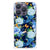 Case Anti-shock voor iPhone 15 Pro IJsvogel design bloemen aanzicht
