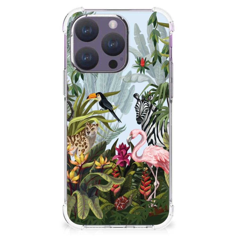 Case Anti-shock voor iPhone 15 Pro Jungle B2C Telecom