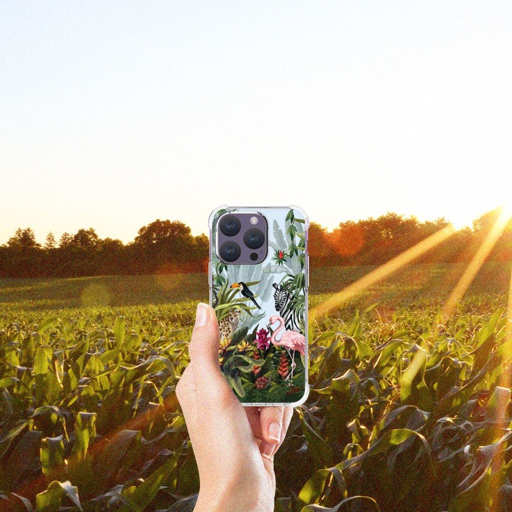 Case Anti-shock voor iPhone 15 Pro Jungle B2C Telecom