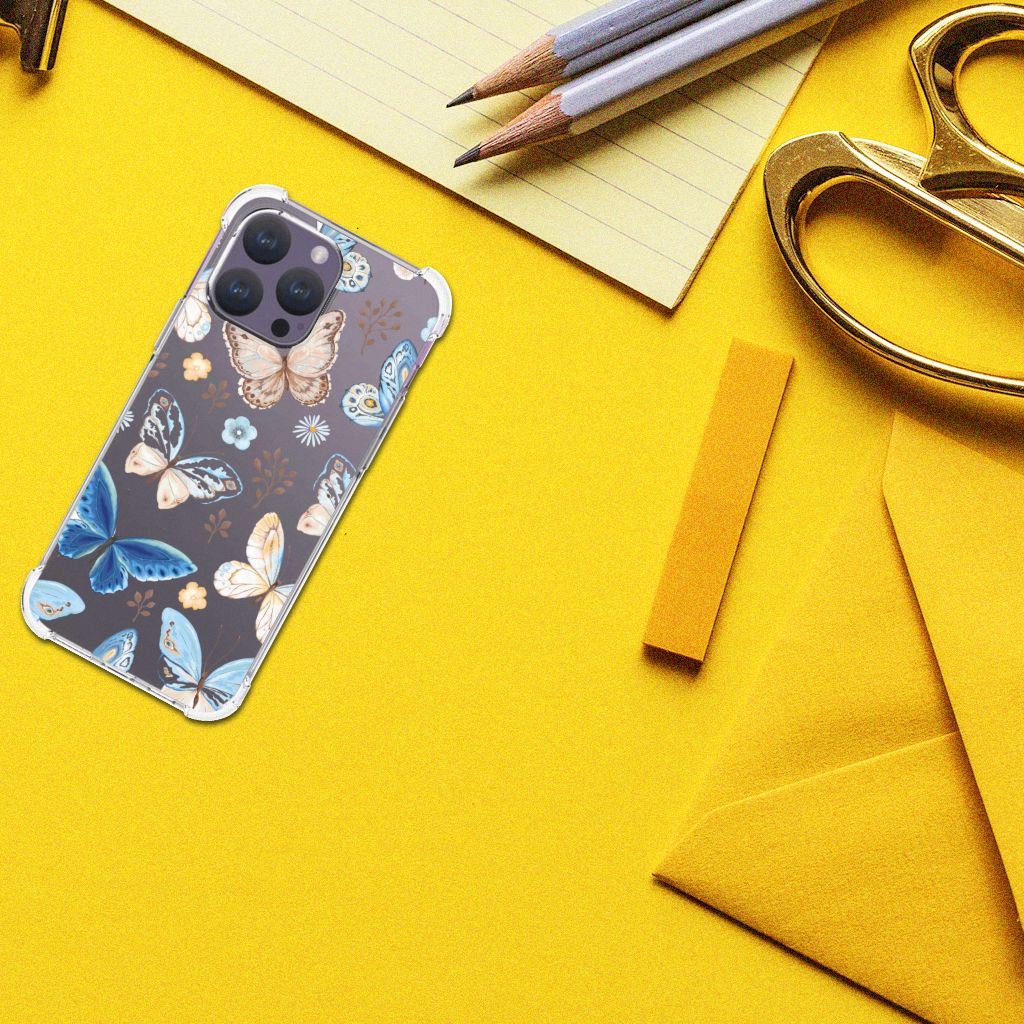 Case Anti-shock voor iPhone 15 Pro Max Vlinder B2C Telecom