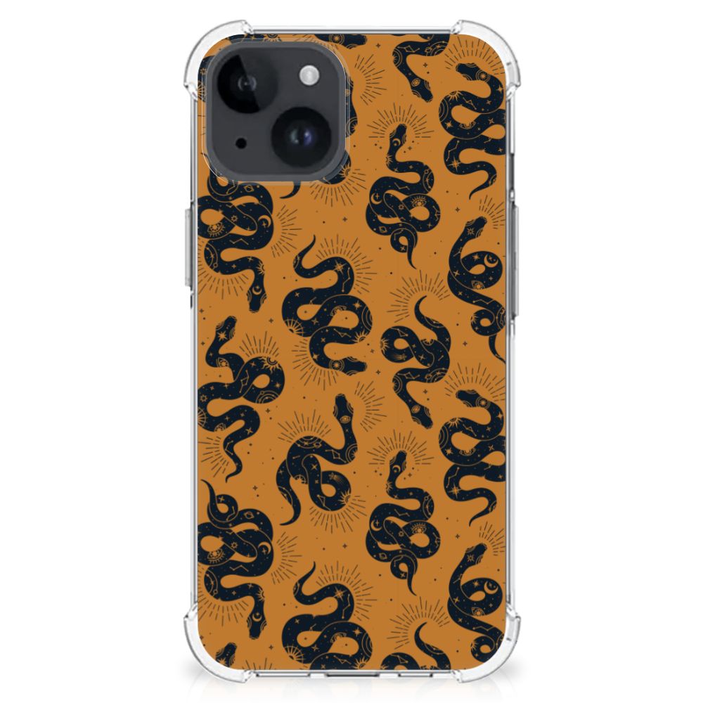Case Anti-shock voor iPhone 15 Snakes B2C Telecom