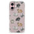 iPhone 16 Case Anti-shock Konijntjes achterzijde schattige konijnen