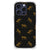Case Anti-shock voor iPhone 16 Pro Leopards design zwart zicht