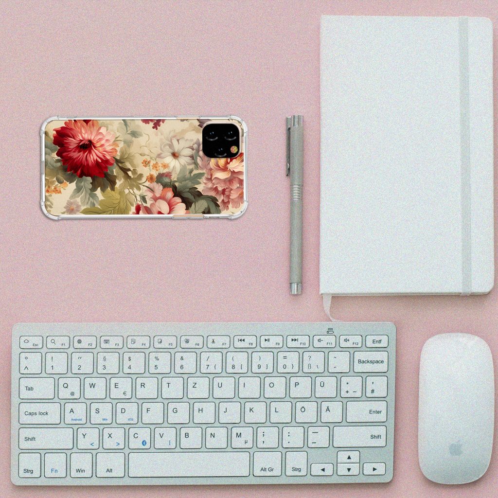 Case voor Apple iPhone 11 Pro Max Bloemen B2C Telecom