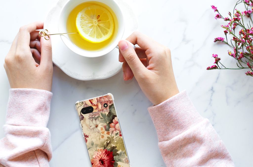 Case voor Google Pixel 6A Bloemen B2C Telecom