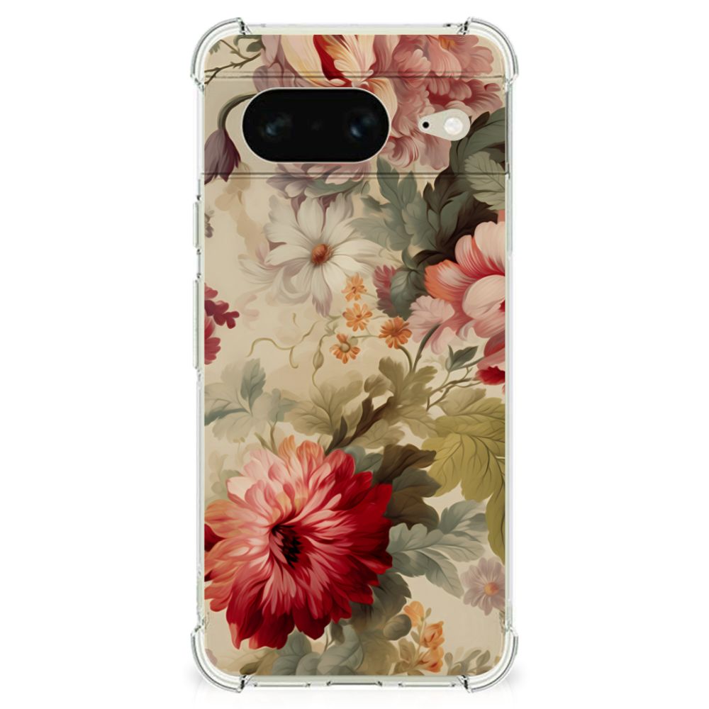 Case voor Google Pixel 8 Bloemen B2C Telecom