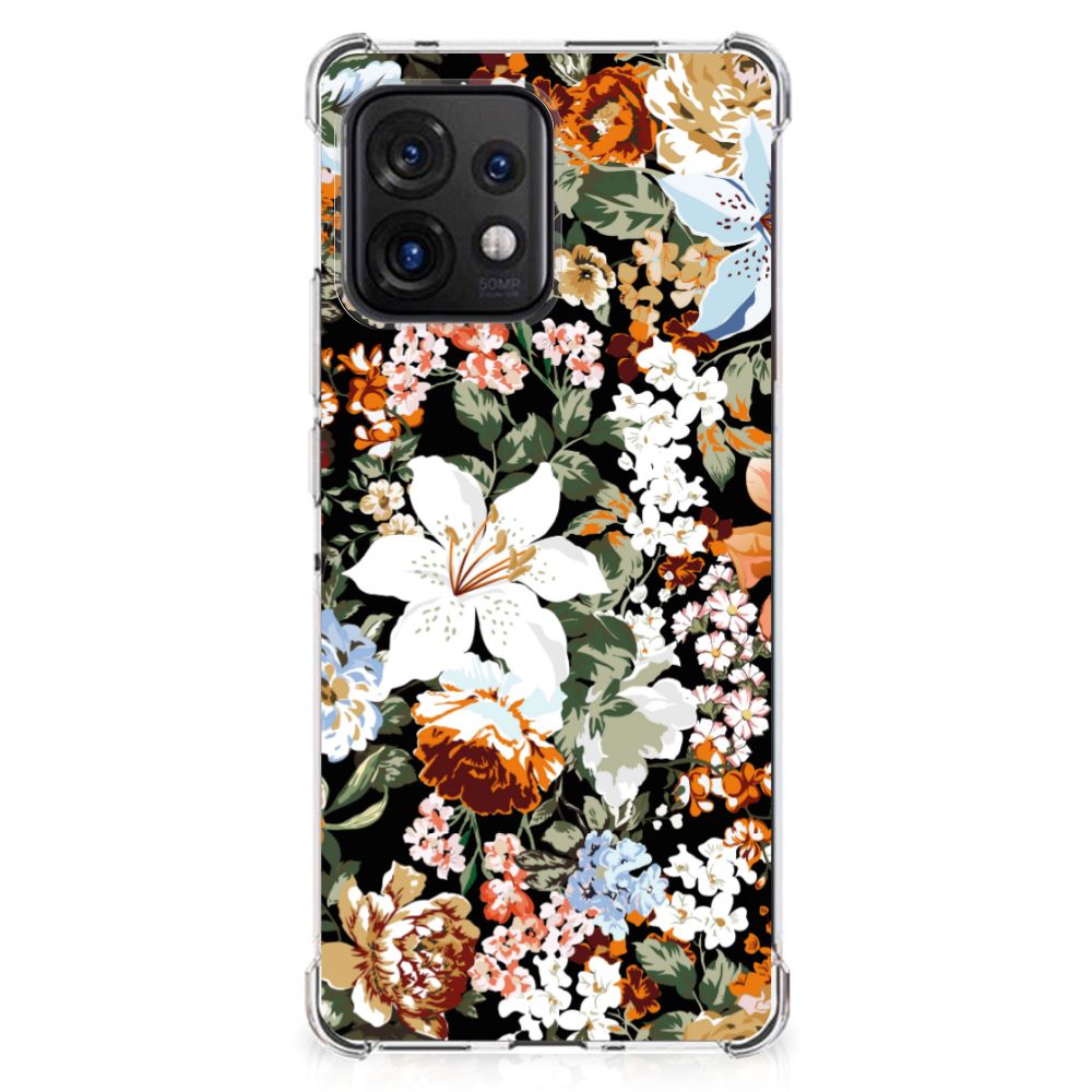Case voor Motorola Edge 40 Pro Dark Flowers B2C Telecom