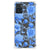 Case voor Motorola Moto E22 | E22i Flowers Blue B2C Telecom