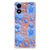 Case voor Motorola Moto G24 | G24 Power | G04 Flowers Blue achterkant bloemen design