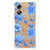 Case voor OPPO A17 Flowers Blue B2C Telecom