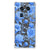 Case voor OPPO Find X6 Flowers Blue B2C Telecom