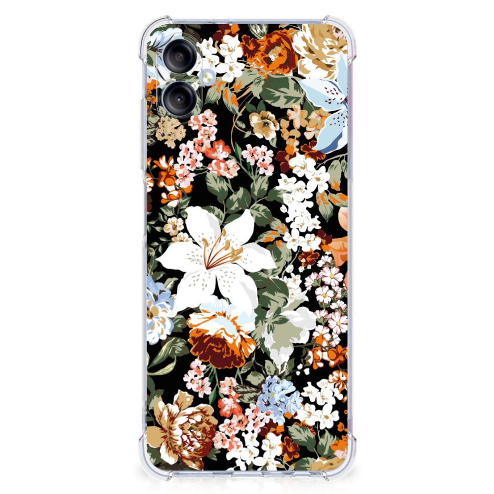 Case voor Samsung Galaxy A05 Dark Flowers B2C Telecom