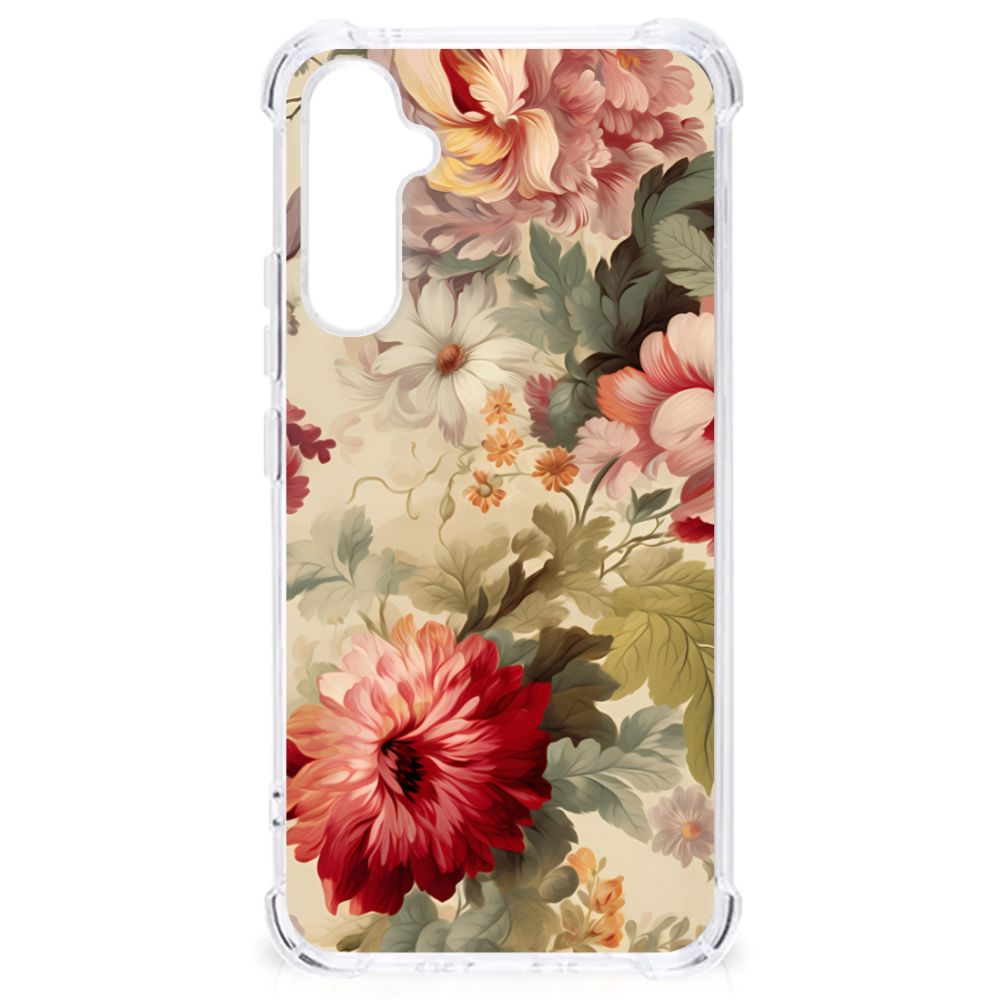 Case voor Samsung Galaxy A34 Bloemen B2C Telecom