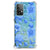 Samsung Galaxy A52 4G/5G Case voor Samsung Galaxy A52 4G/5G Flowers Blue bloemen blauwe achterkant