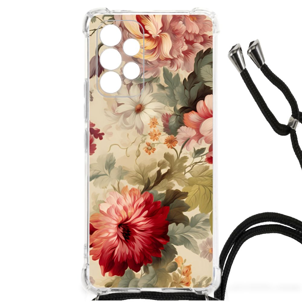 Case voor Samsung Galaxy A53 Bloemen B2C Telecom
