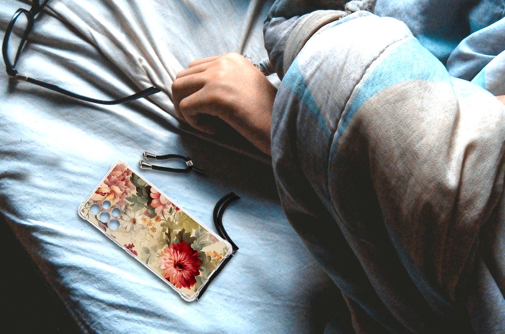 Case voor Samsung Galaxy A53 Bloemen B2C Telecom