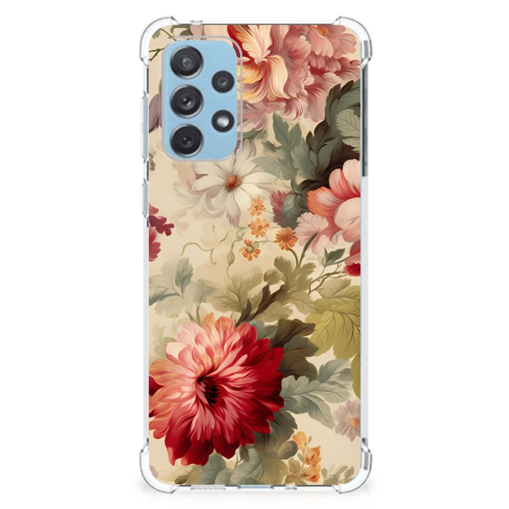 Case voor Samsung Galaxy A73 Bloemen B2C Telecom
