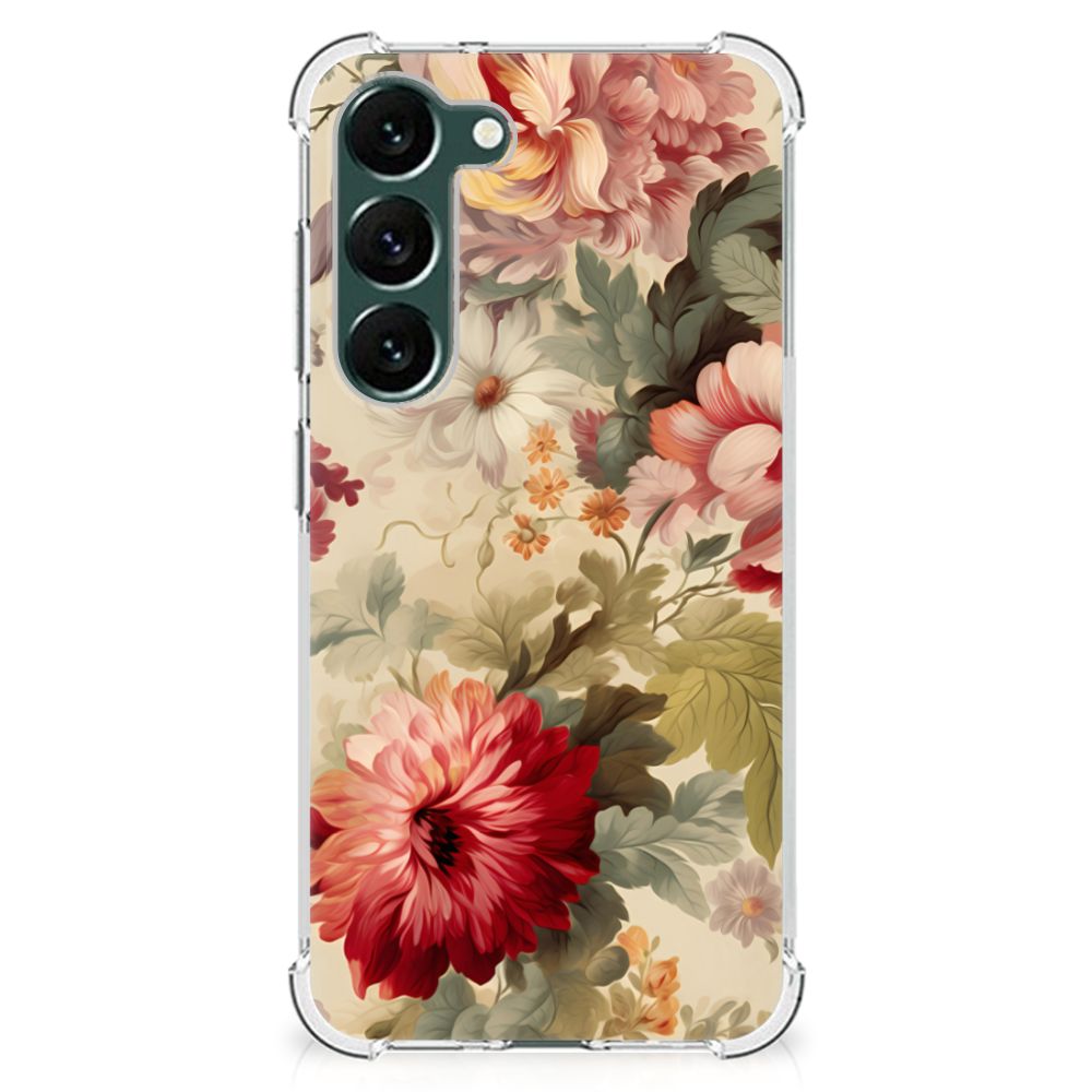 Case voor Samsung Galaxy S23 Plus Bloemen B2C Telecom