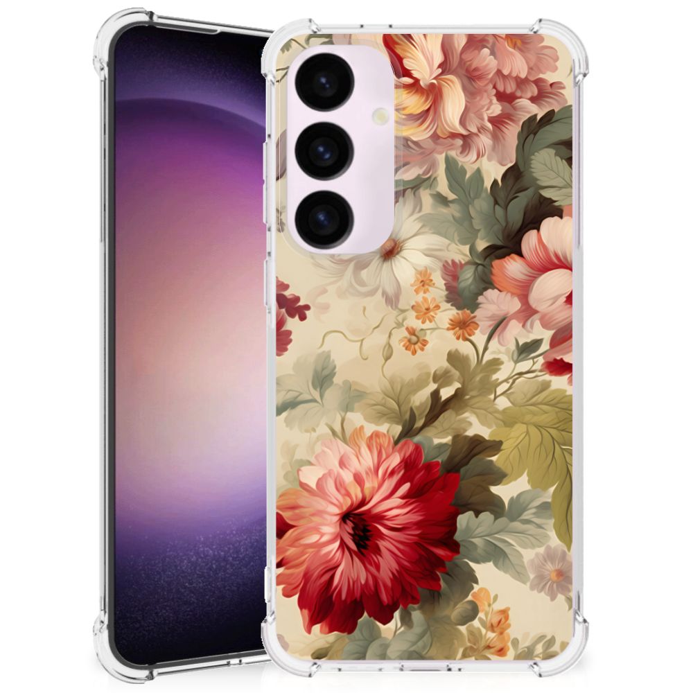 Case voor Samsung Galaxy S24 Plus Bloemen B2C Telecom
