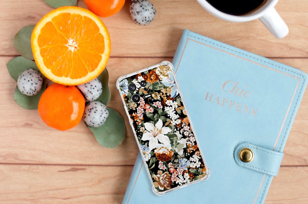 Case voor Xiaomi 13 Dark Flowers B2C Telecom