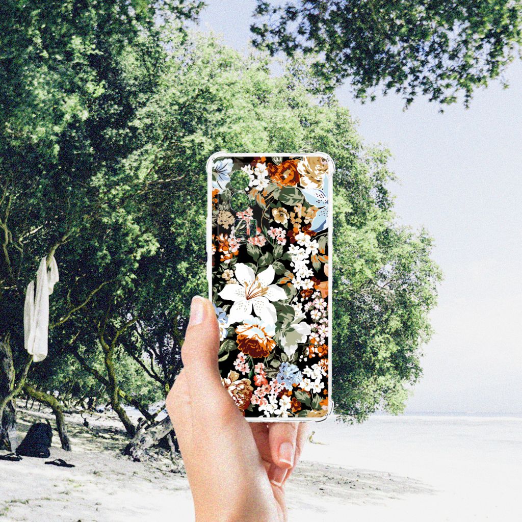 Case voor Xiaomi Poco F5 Pro Dark Flowers B2C Telecom