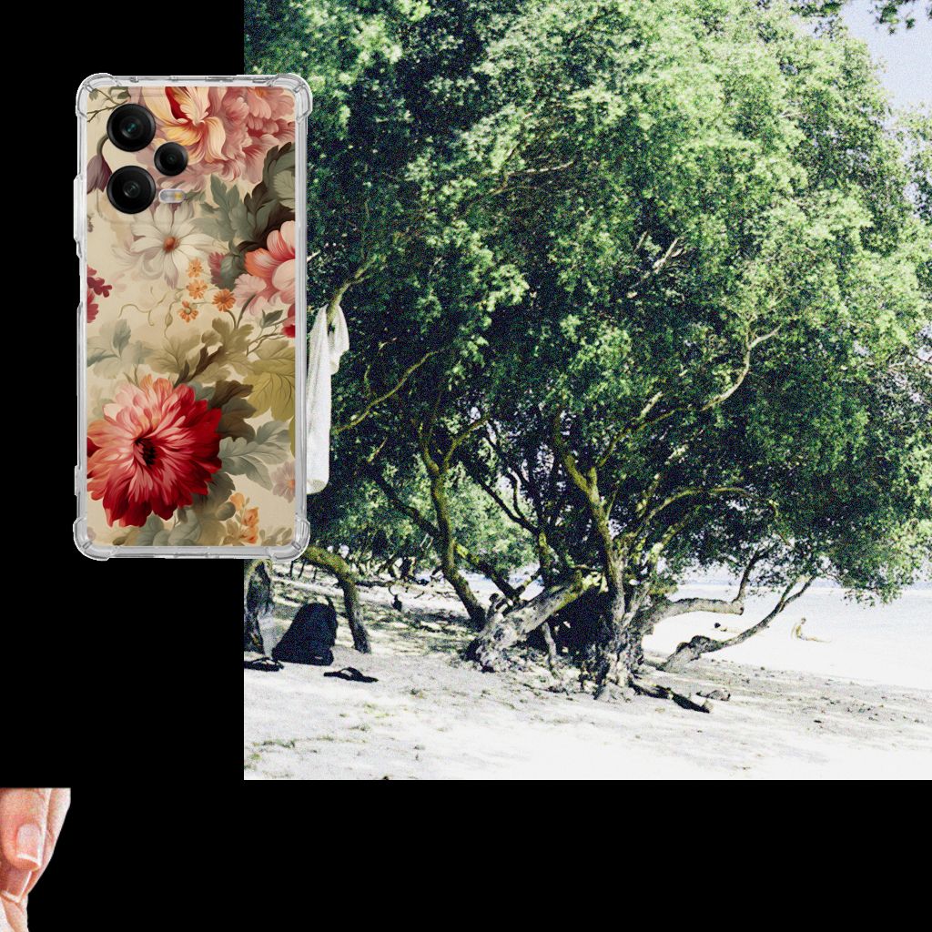 Case voor Xiaomi Redmi Note 12 Pro Bloemen B2C Telecom