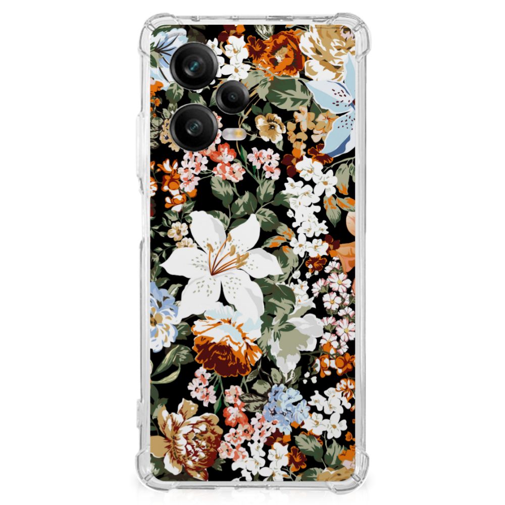Case voor Xiaomi Redmi Note 12 Pro Plus Dark Flowers B2C Telecom
