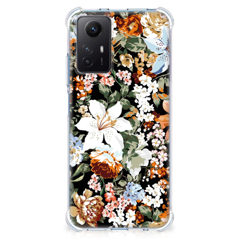 Case voor Xiaomi Redmi Note 12s Dark Flowers B2C Telecom