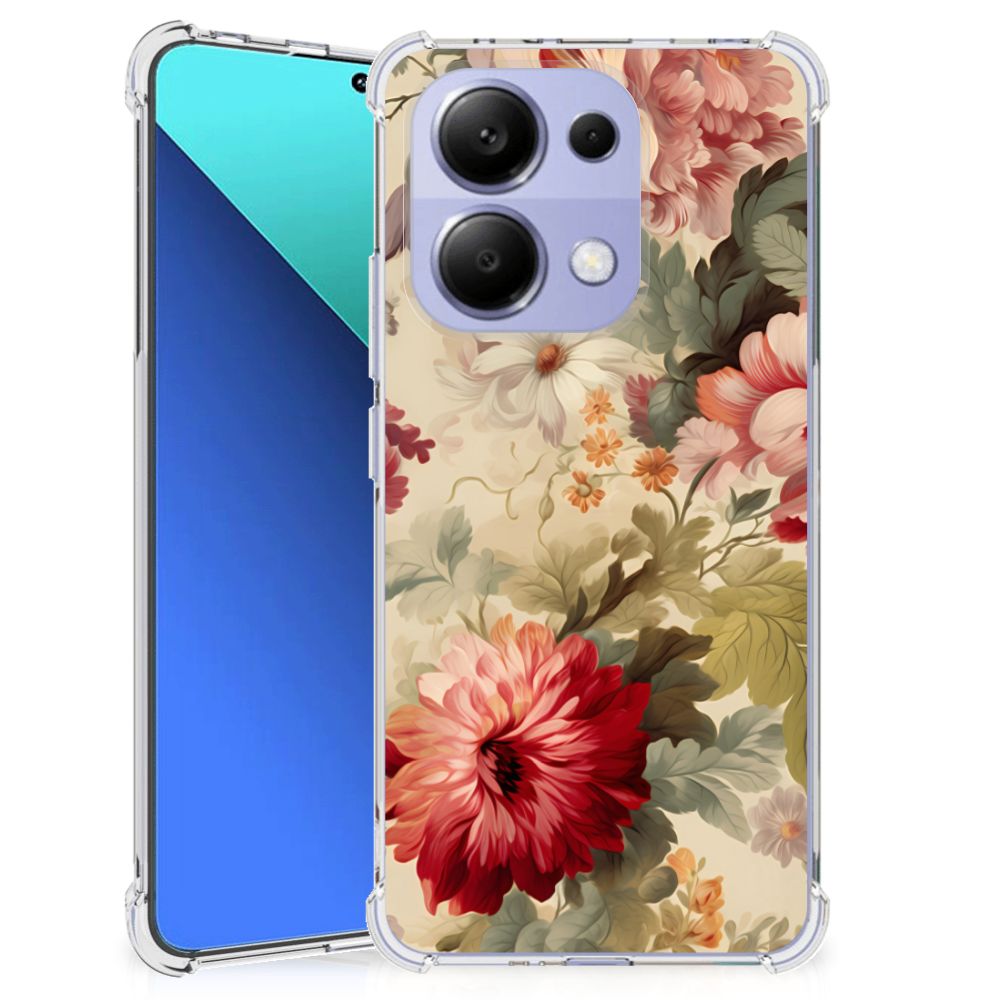 Case voor Xiaomi Redmi Note 13 4G Bloemen B2C Telecom
