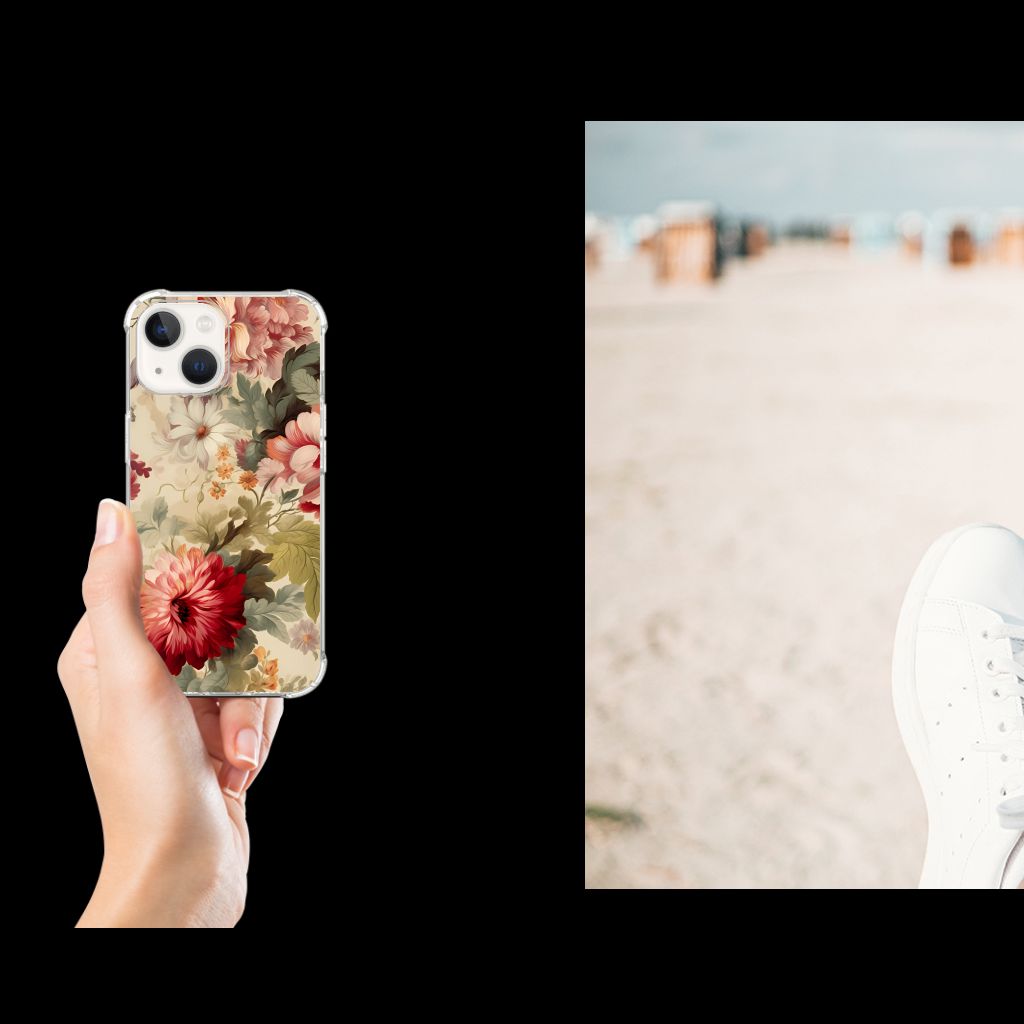 Case voor iPhone 13 Bloemen B2C Telecom