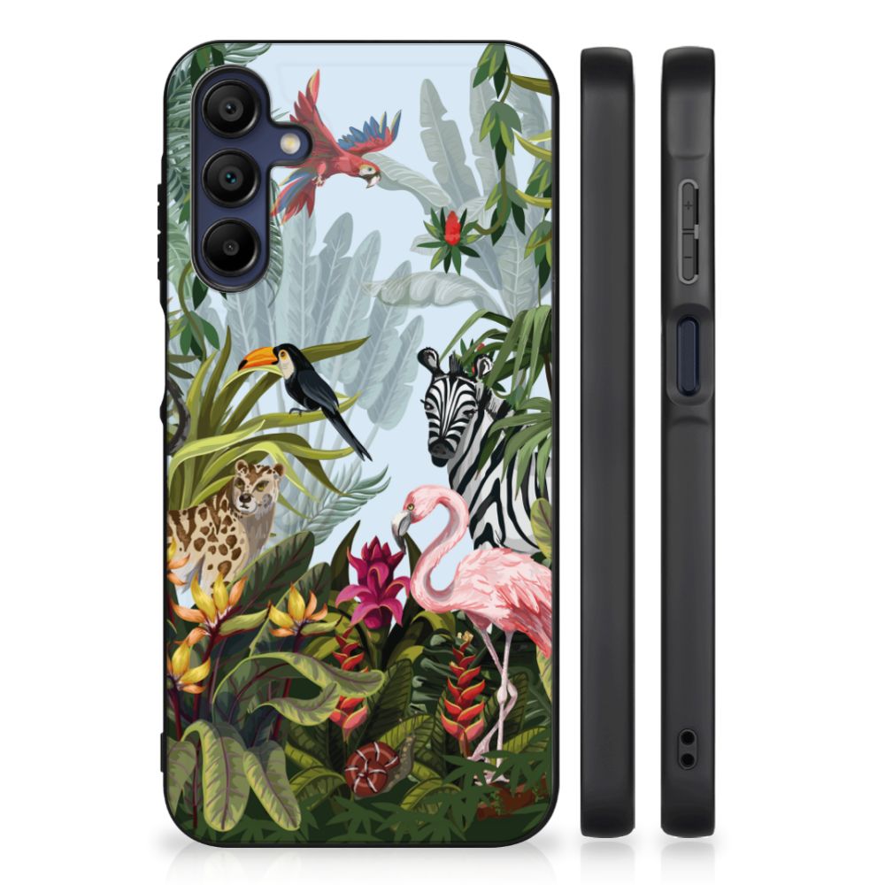 Dierenprint Telefoonhoesje voor Samsung Galaxy A15 Jungle B2C Telecom