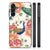 Dierenprint Telefoonhoesje voor Samsung Galaxy A15 Pink Peacock B2C Telecom