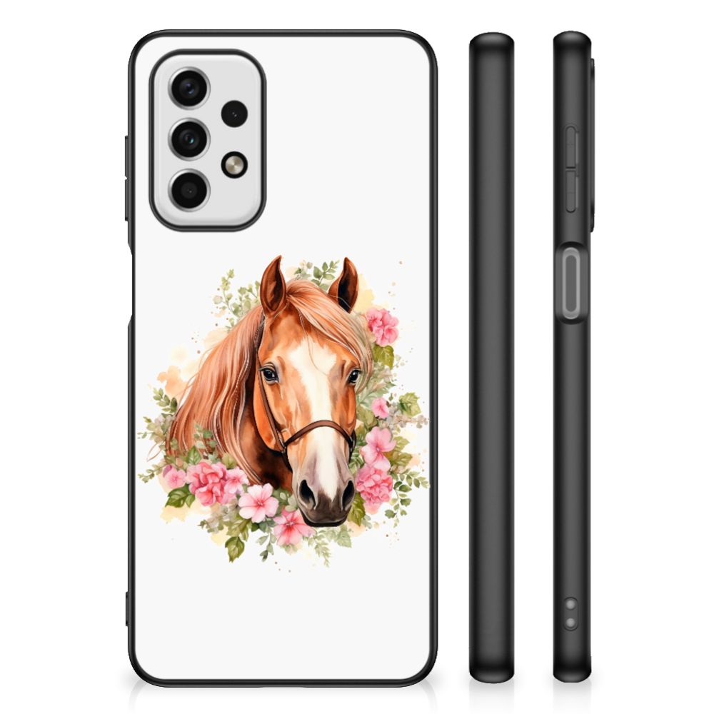 Dierenprint Telefoonhoesje voor Samsung Galaxy A23 Paard B2C Telecom