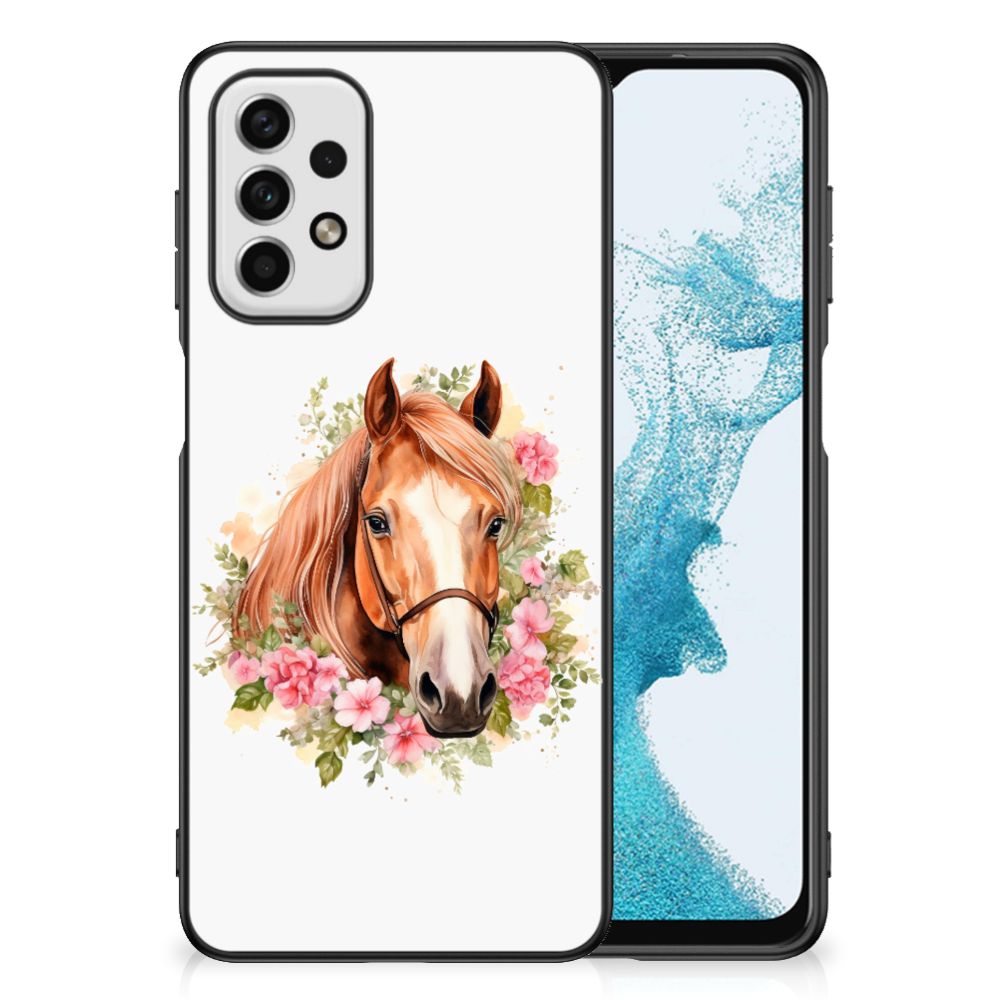Dierenprint Telefoonhoesje voor Samsung Galaxy A23 Paard B2C Telecom