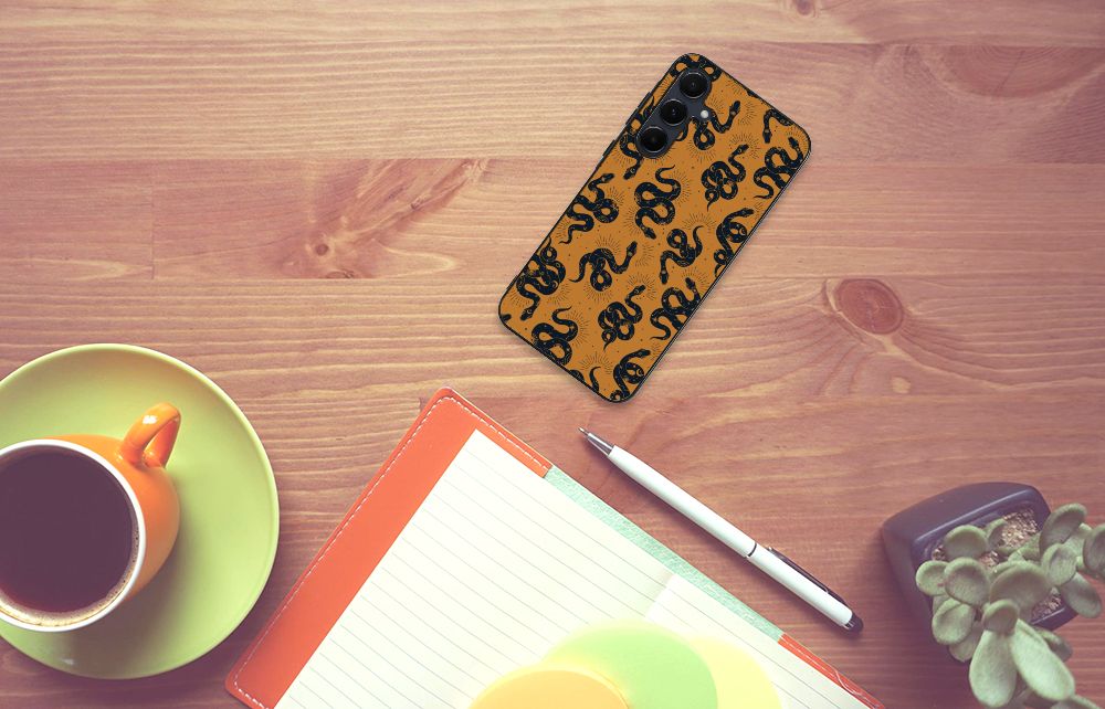Dierenprint Telefoonhoesje voor Samsung Galaxy A55 Snakes B2C Telecom