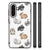 Samsung Galaxy A56 Dierenprint Telefoonhoesje voor Samsung Galaxy A56 Konijntjes konijntjes aanzicht