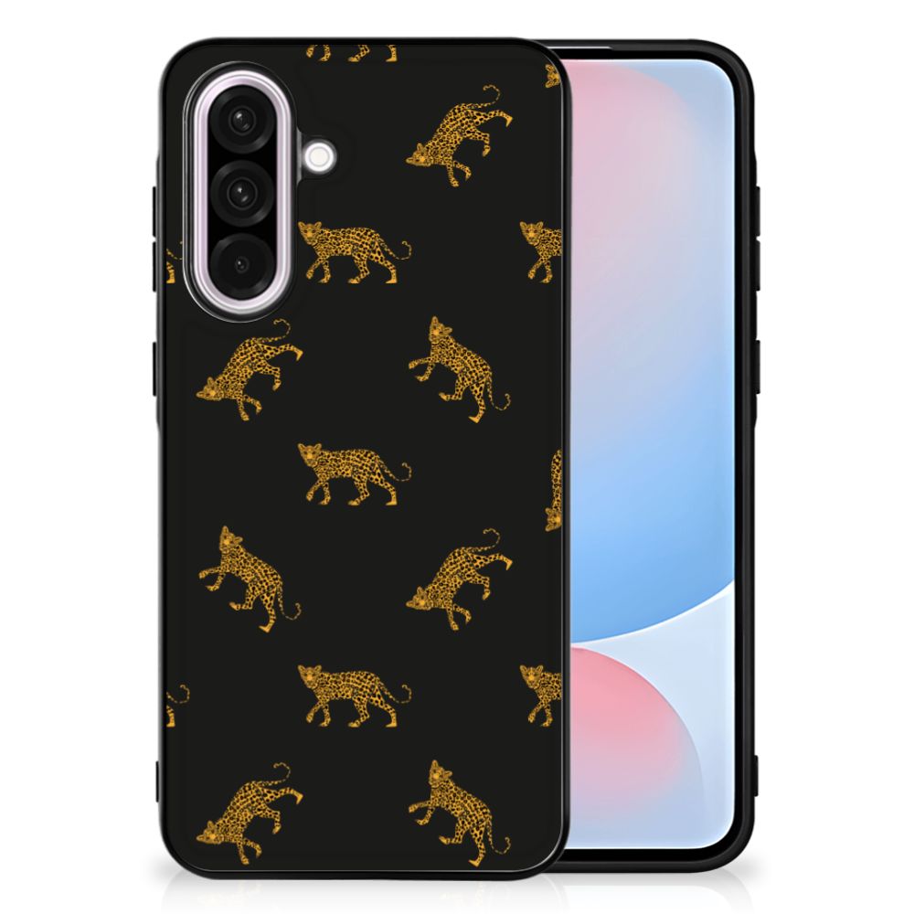 Samsung Galaxy A56 Dierenprint Telefoonhoesje Leopards voorzijde
