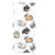 Dierenprint Telefoonhoesje voor Samsung Galaxy A73 Konijntjes B2C Telecom