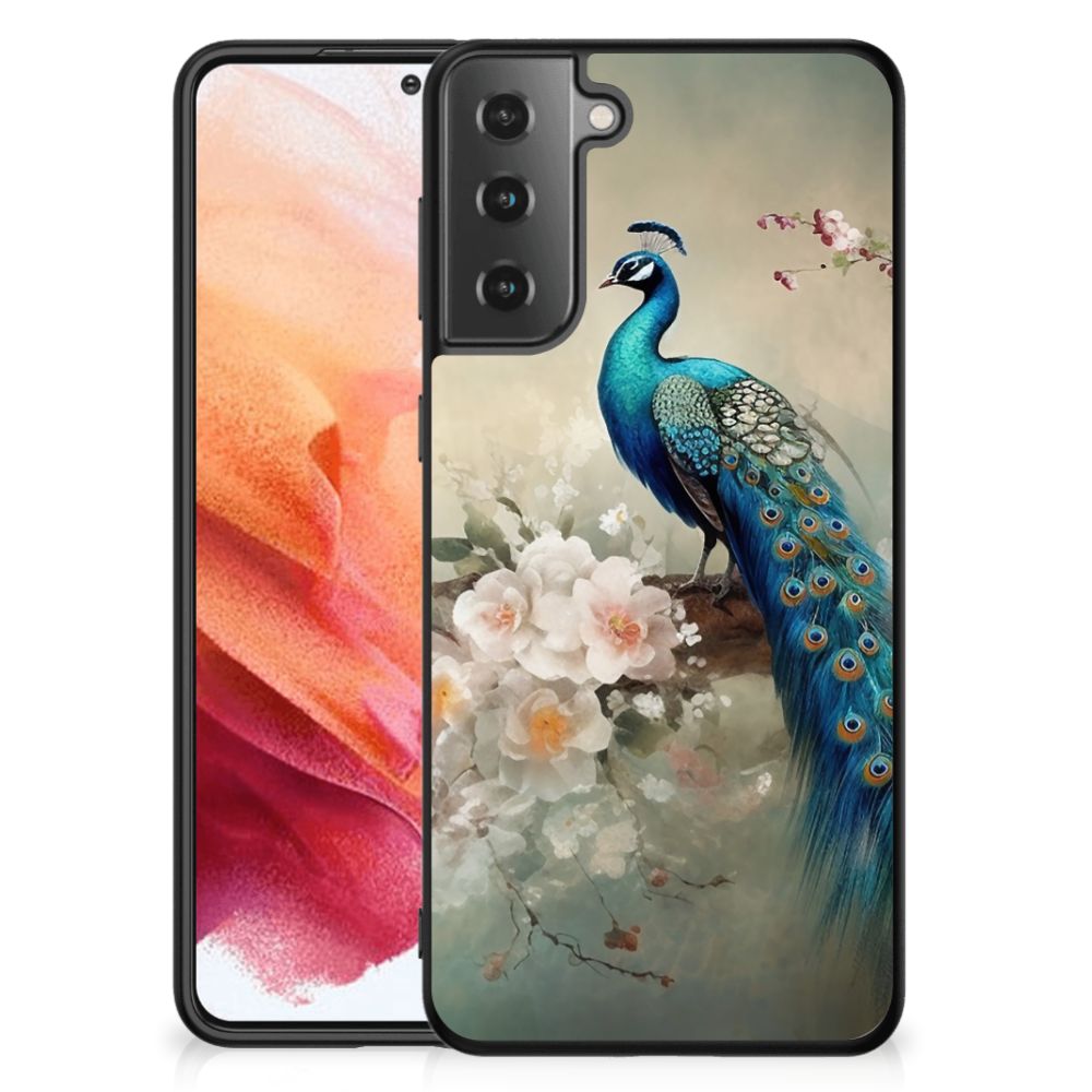 Dierenprint Telefoonhoesje voor Samsung Galaxy S21 Vintage Pauwen B2C Telecom