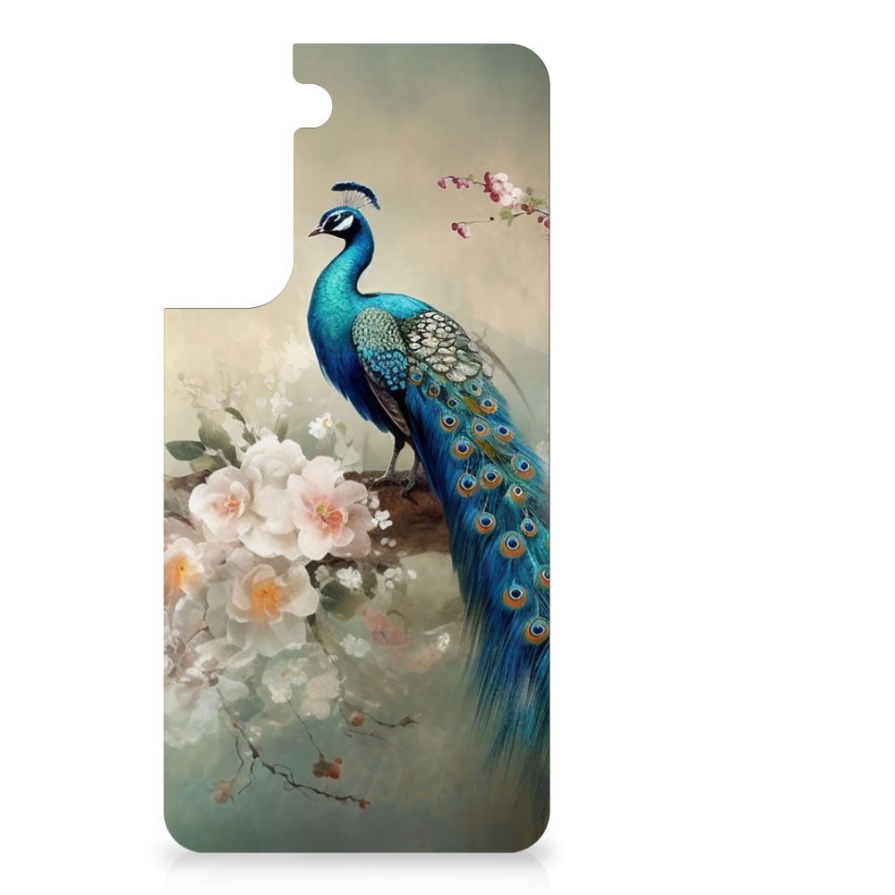 Dierenprint Telefoonhoesje voor Samsung Galaxy S21FE Vintage Pauwen B2C Telecom