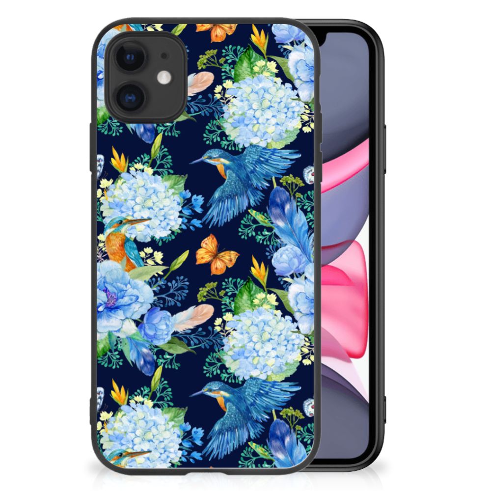 Dierenprint Telefoonhoesje voor iPhone 11 IJsvogel B2C Telecom
