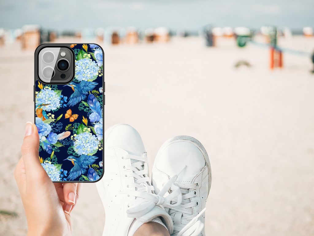 Dierenprint Telefoonhoesje voor iPhone 13 Pro Max IJsvogel B2C Telecom