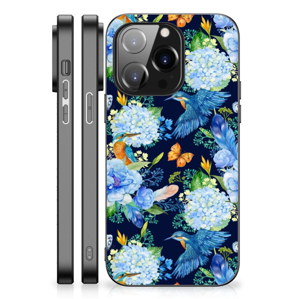 Dierenprint Telefoonhoesje voor iPhone 14 Pro IJsvogel B2C Telecom