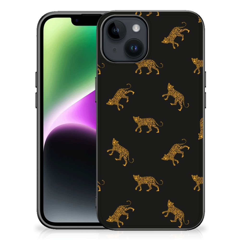 Dierenprint Telefoonhoesje voor iPhone 15 Leopards B2C Telecom